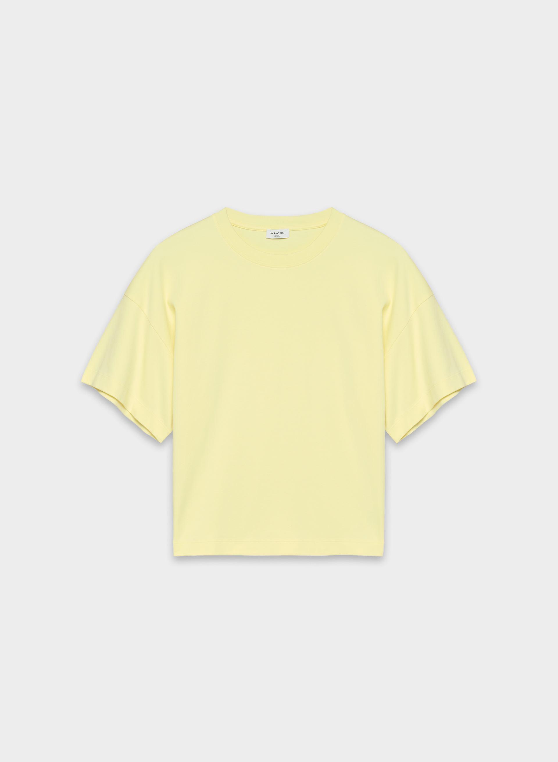 INTERLOCK COTTON BARCLAY T-SHIRT by ARITZIA