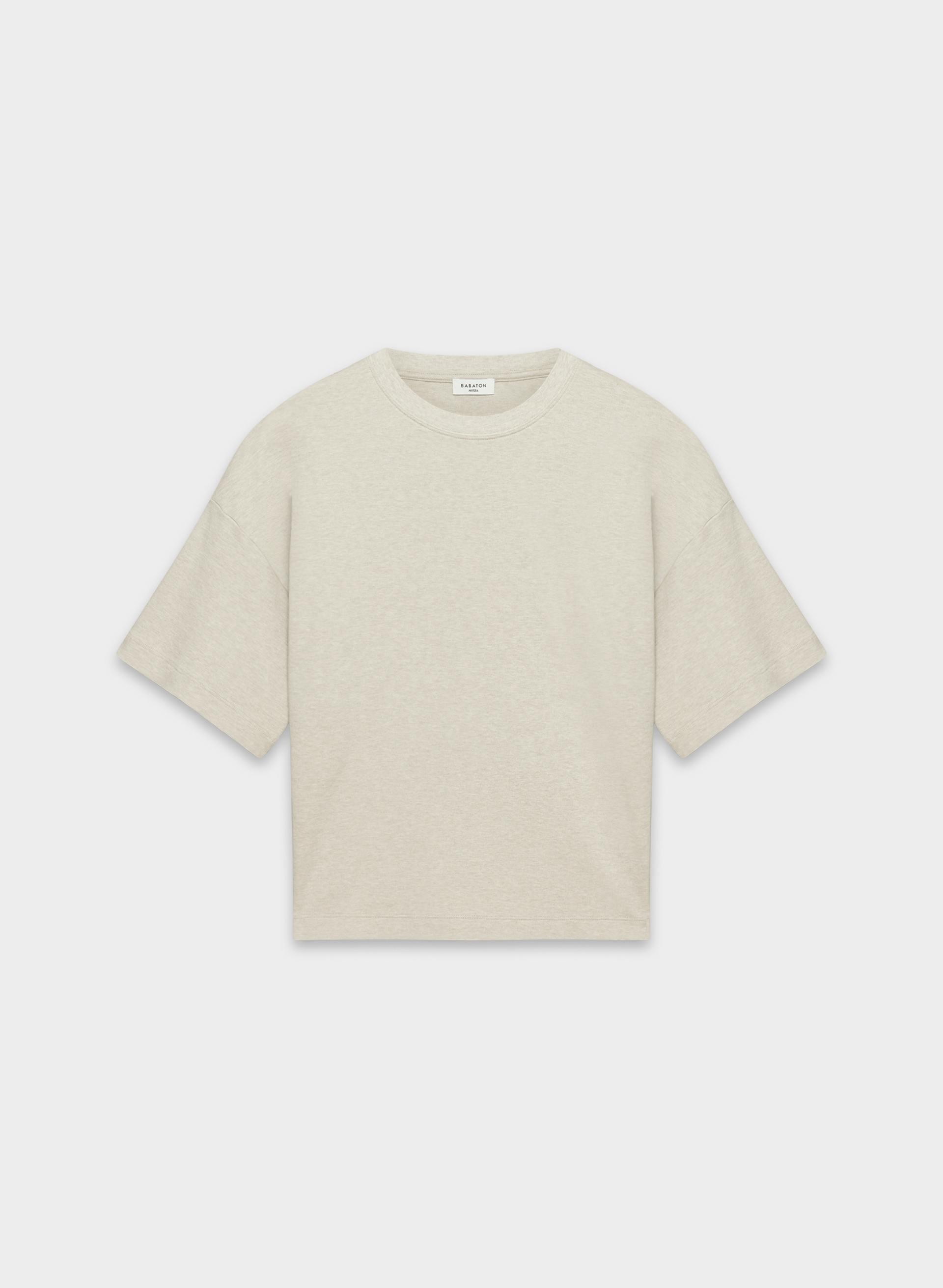 INTERLOCK COTTON BARCLAY T-SHIRT by ARITZIA
