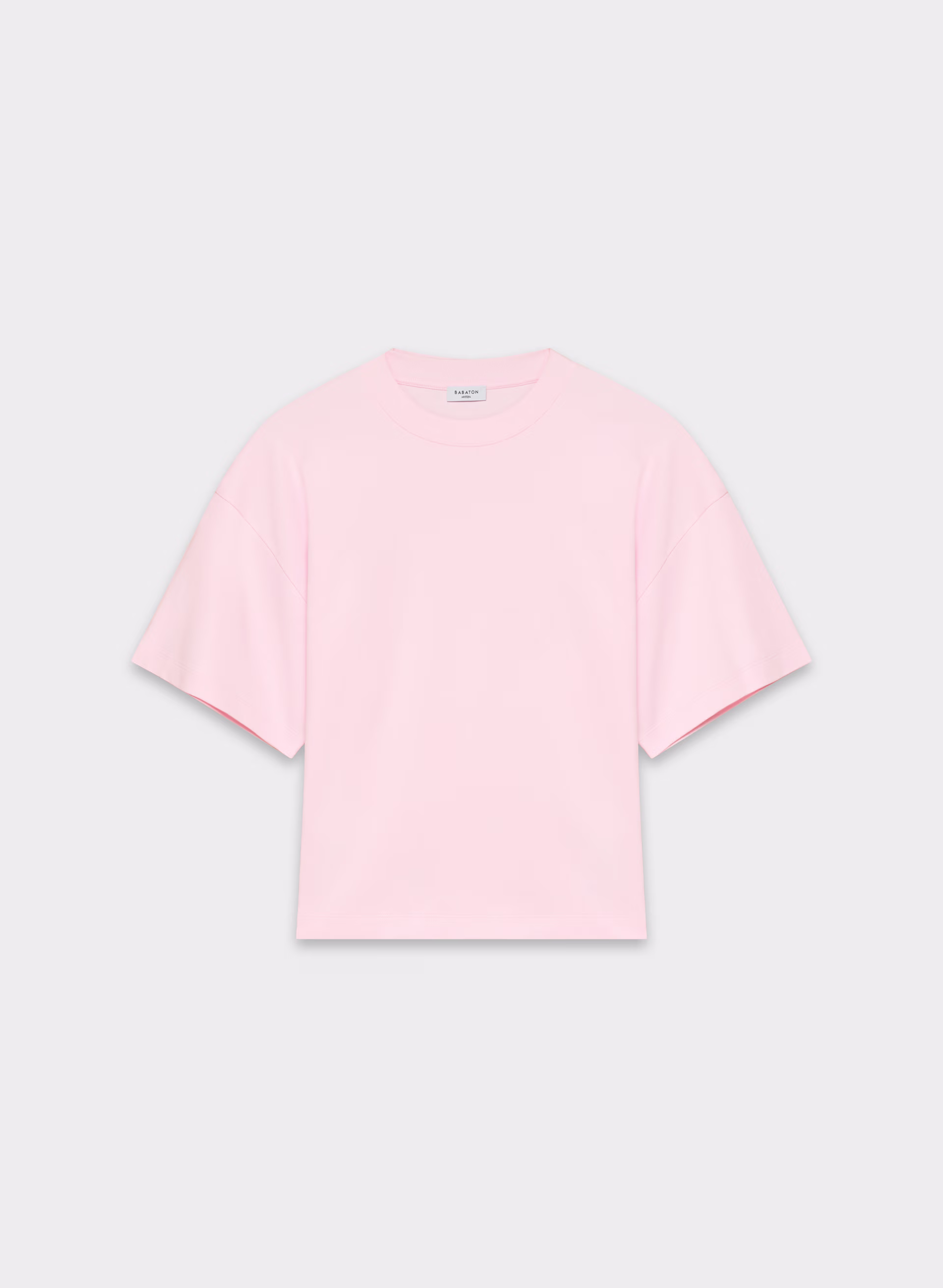 INTERLOCK COTTON BARCLAY T-SHIRT by ARITZIA