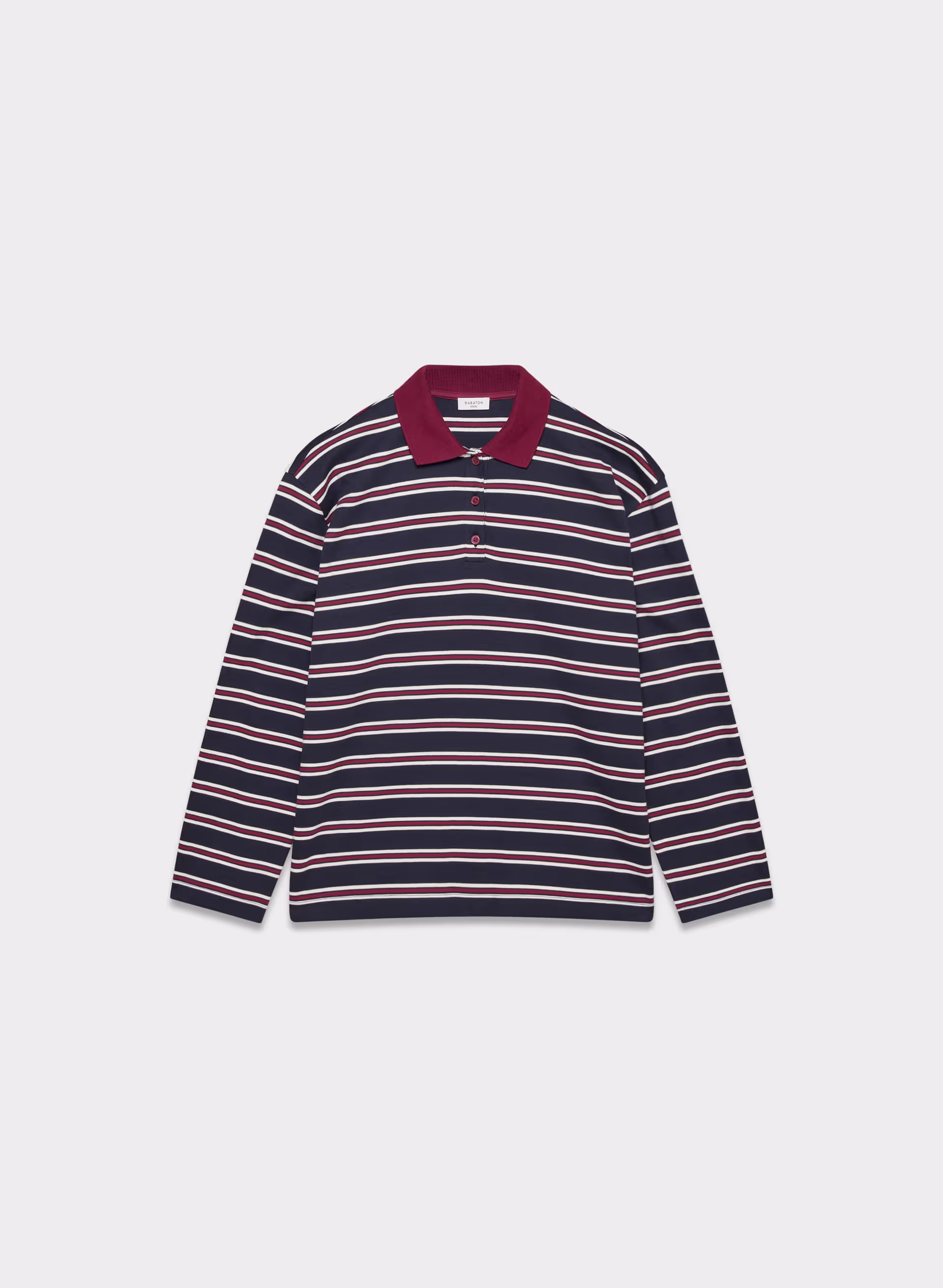 INTERLOCK COTTON ETON LONGSLEEVE by ARITZIA