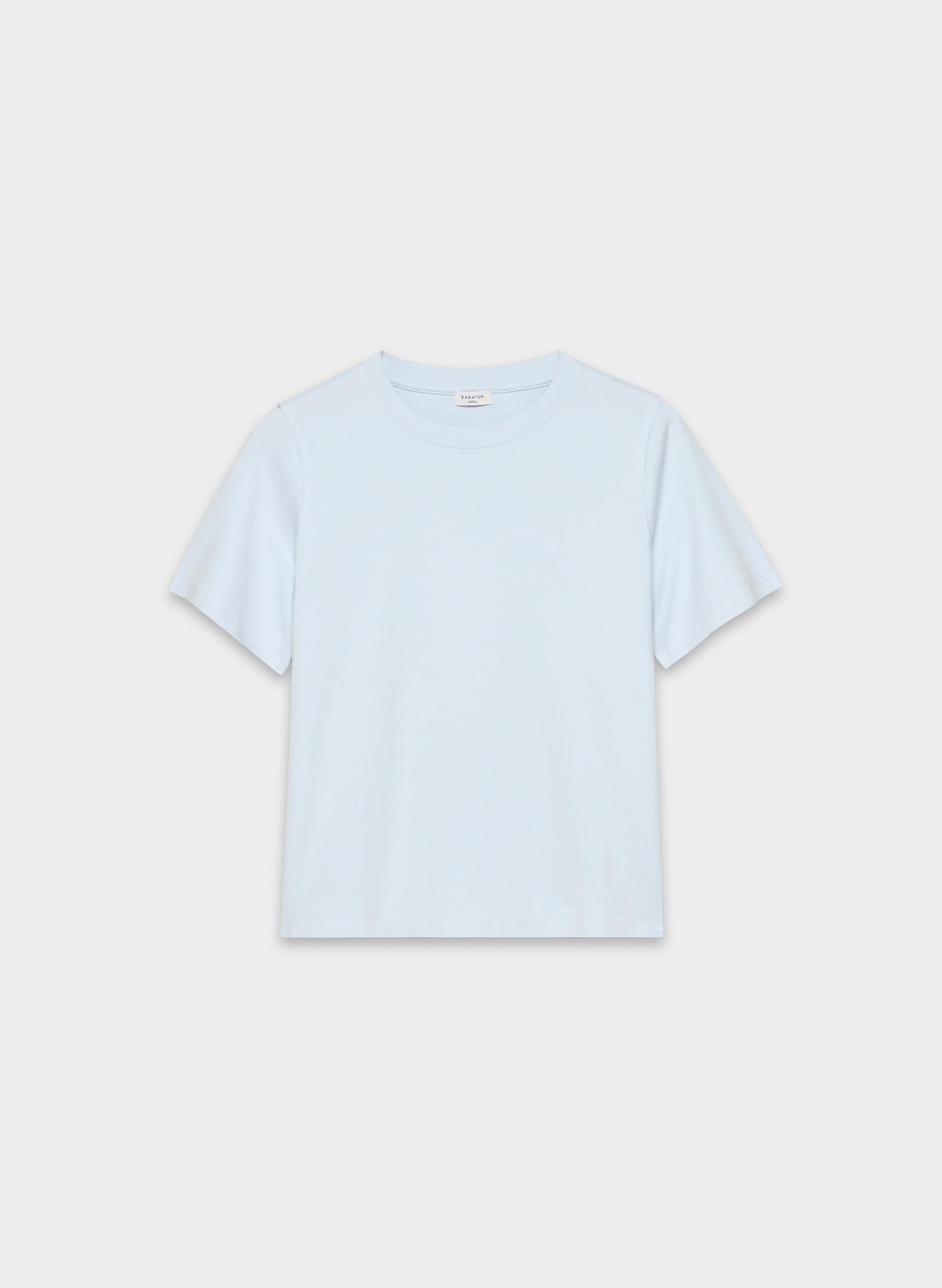 INTERLOCK COTTON FUNCTION T-SHIRT by ARITZIA