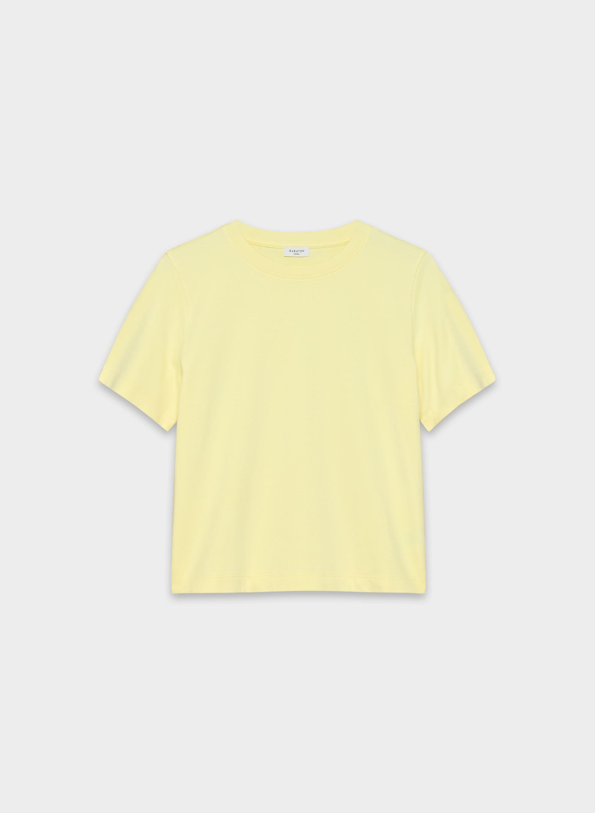 INTERLOCK COTTON FUNCTION T-SHIRT by ARITZIA