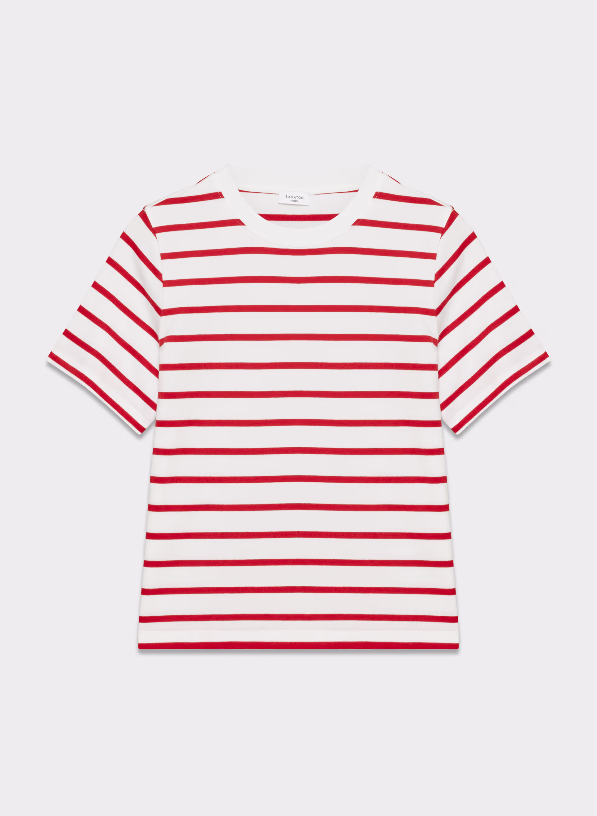 INTERLOCK COTTON FUNCTION T-SHIRT by ARITZIA