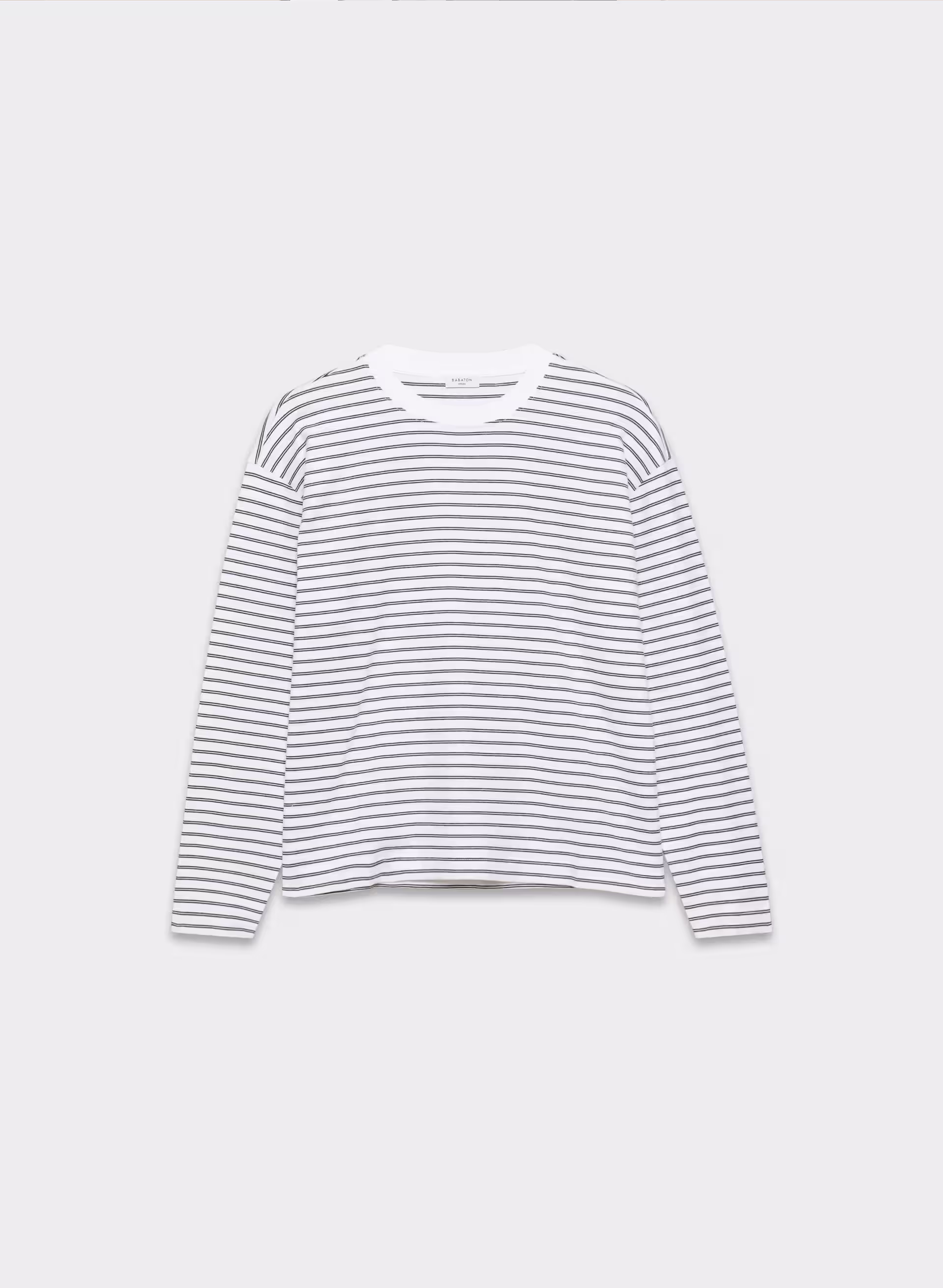 INTERLOCK COTTON STEPS LONGSLEEVE by ARITZIA