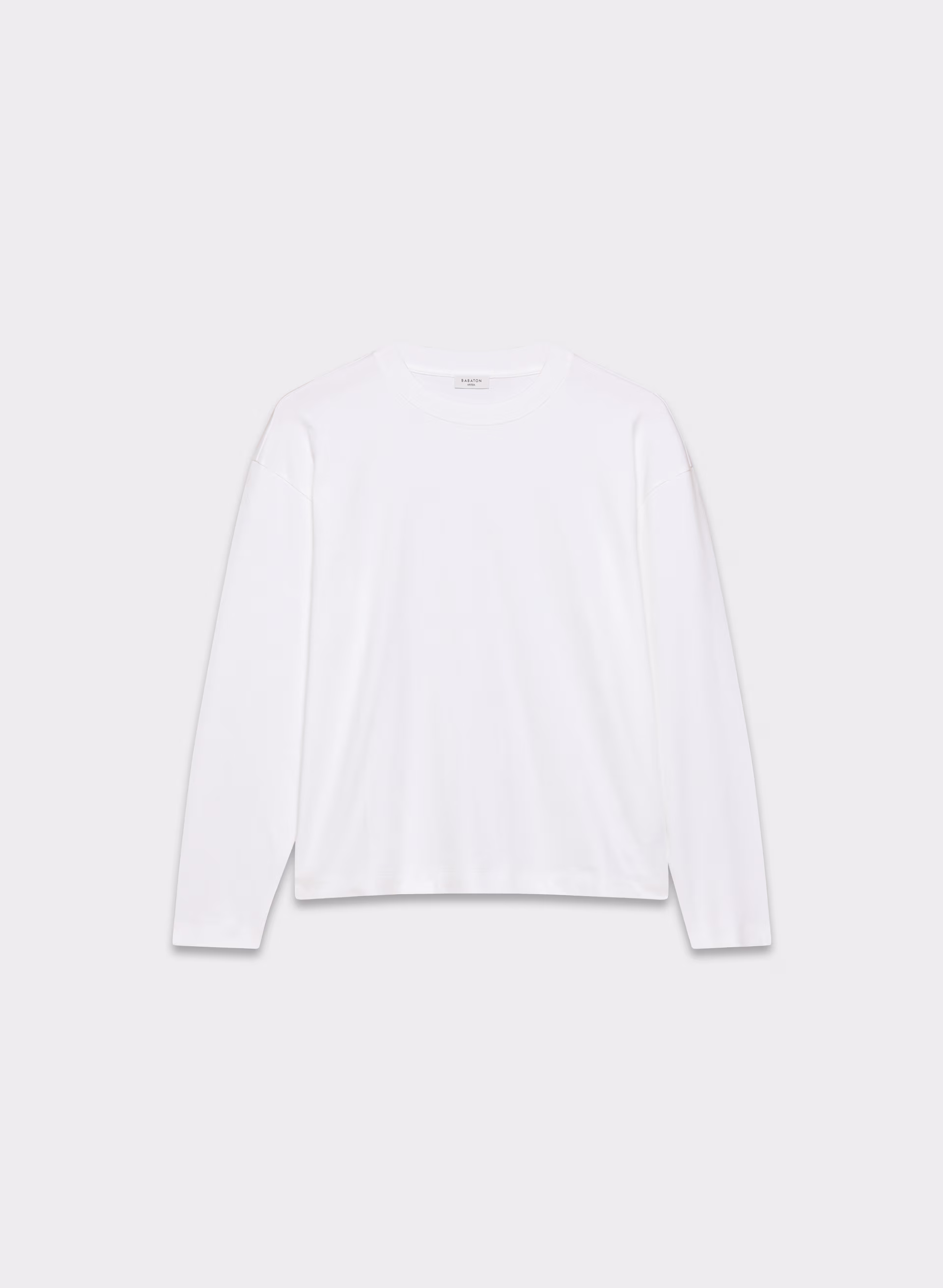 INTERLOCK COTTON STEPS LONGSLEEVE by ARITZIA