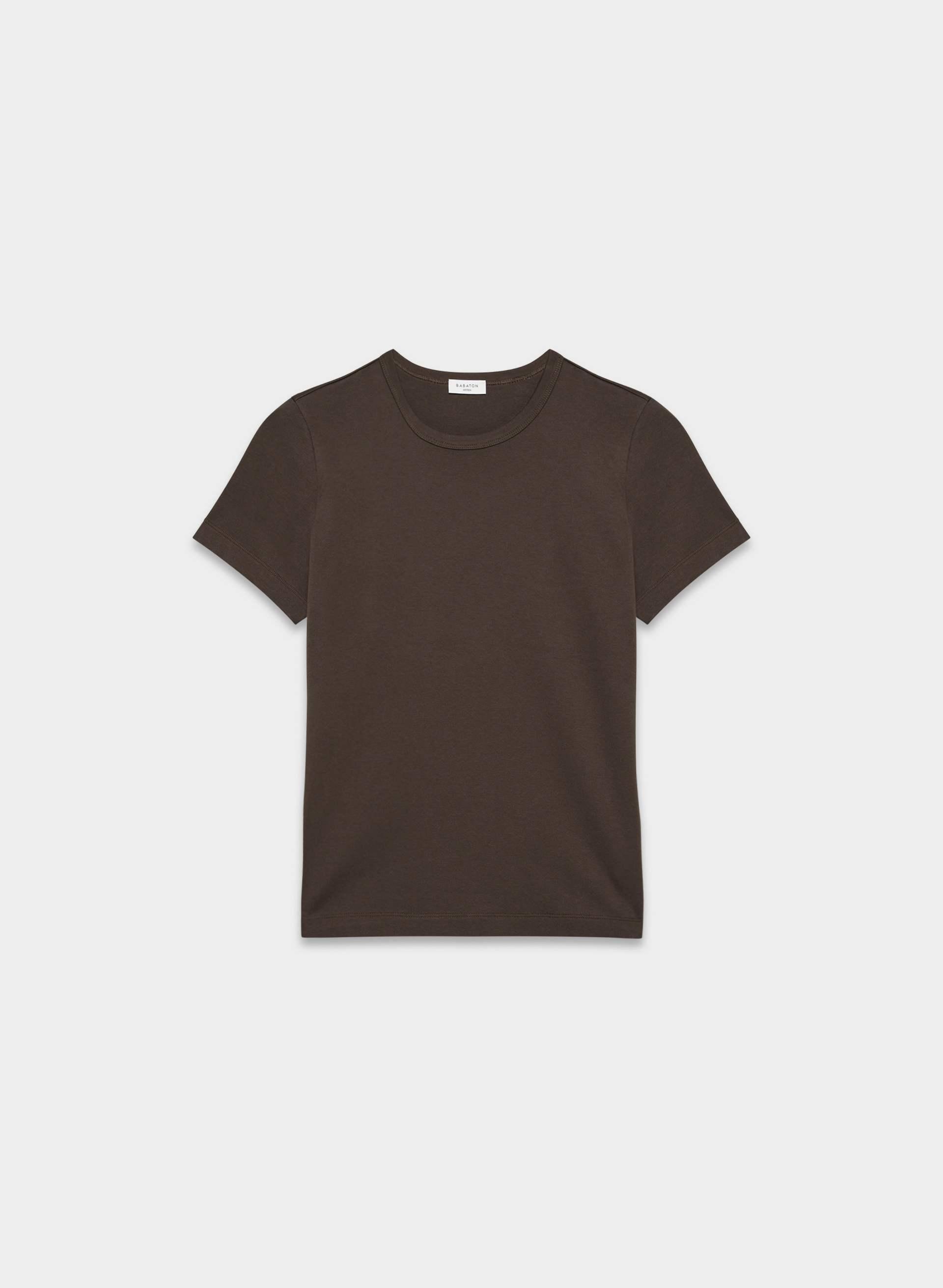 INTERLOCK COTTON WIRTH T-SHIRT by ARITZIA