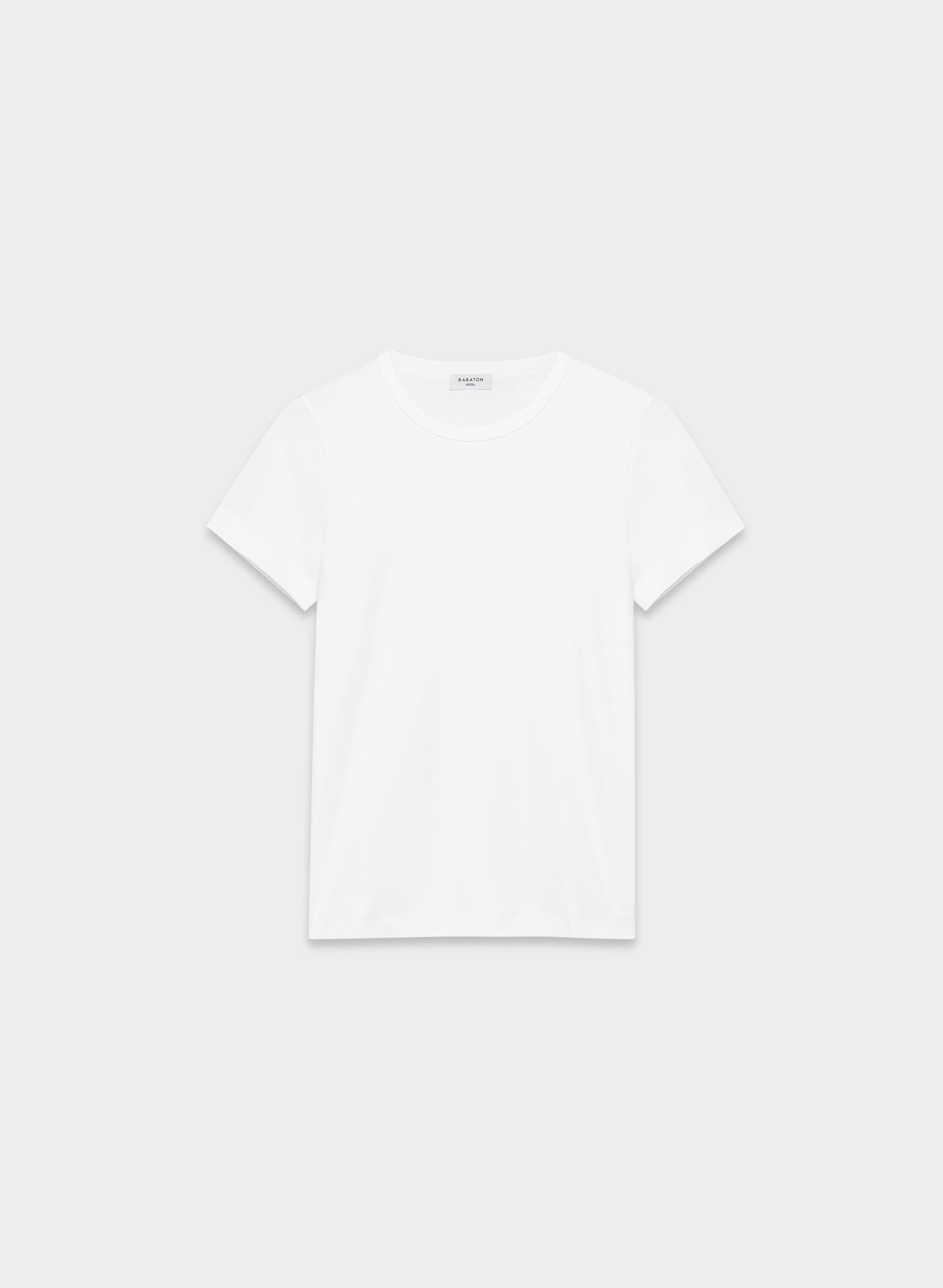 INTERLOCK COTTON WIRTH T-SHIRT by ARITZIA