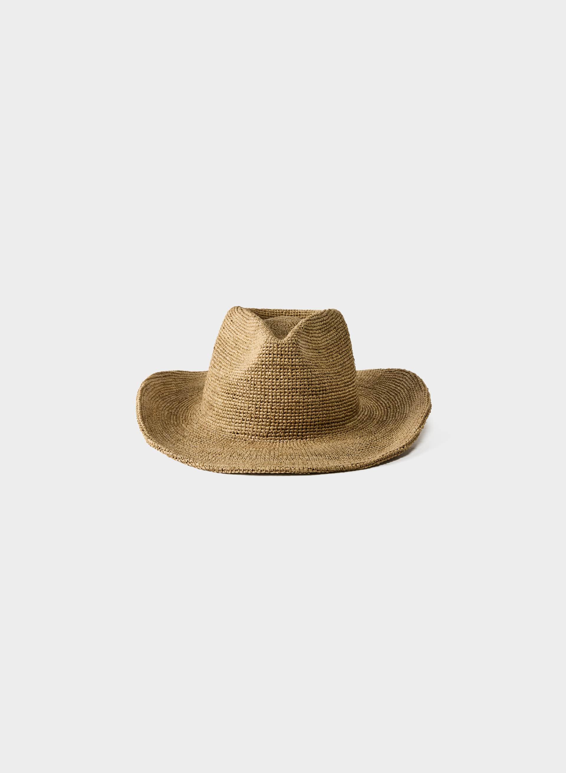 LASSO RAFFIA COWBOY HAT by ARITZIA