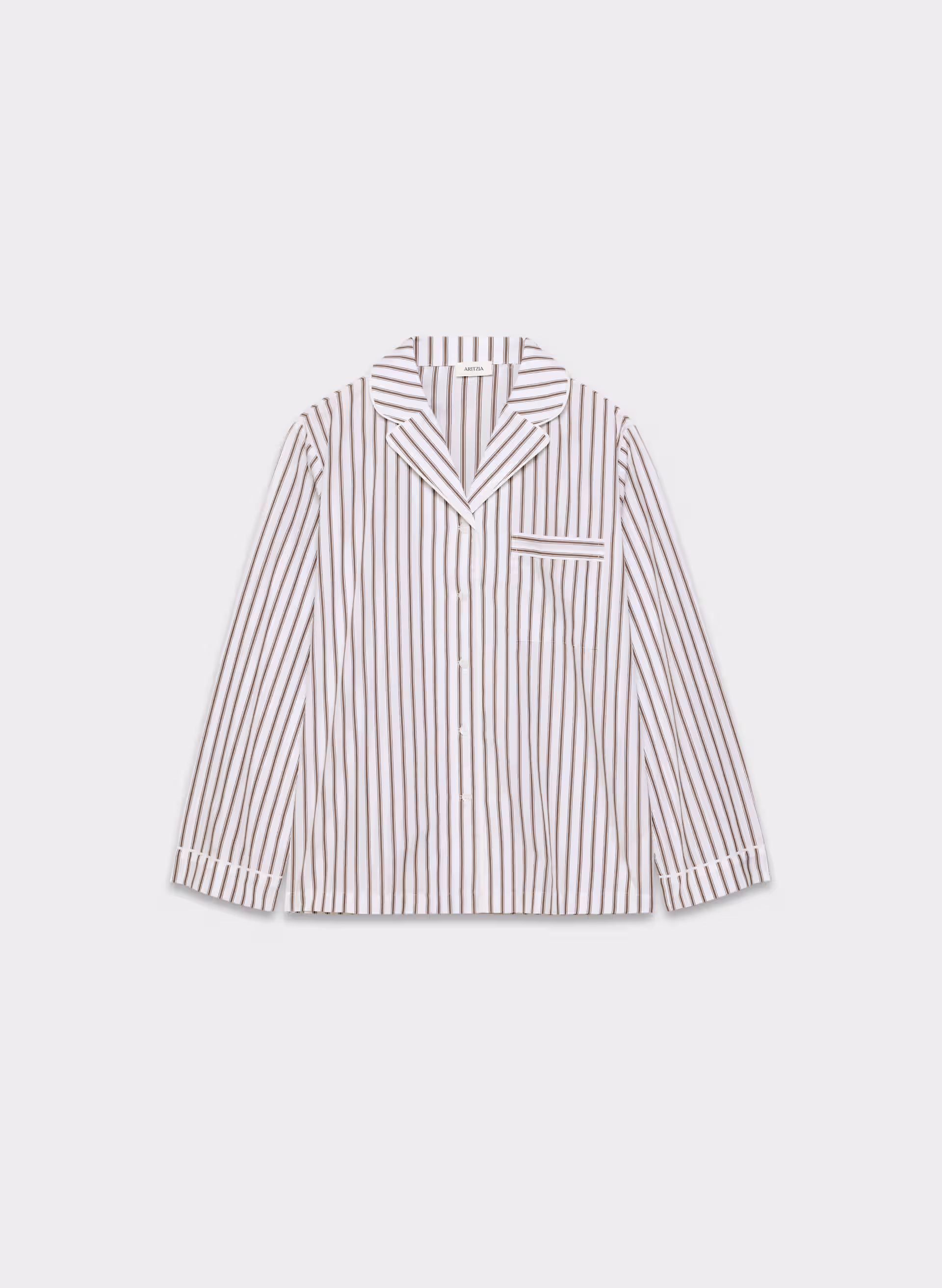 LAZE POPLIN PAJAMA SHIRT by ARITZIA