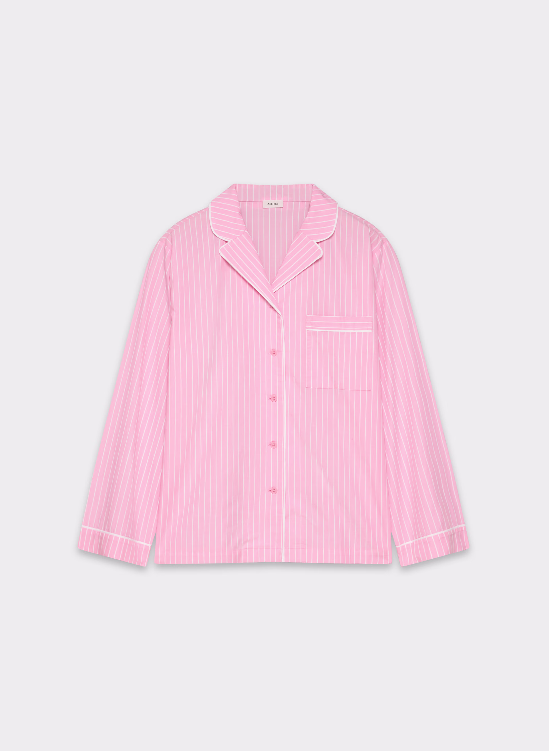 LAZE POPLIN PAJAMA SHIRT by ARITZIA