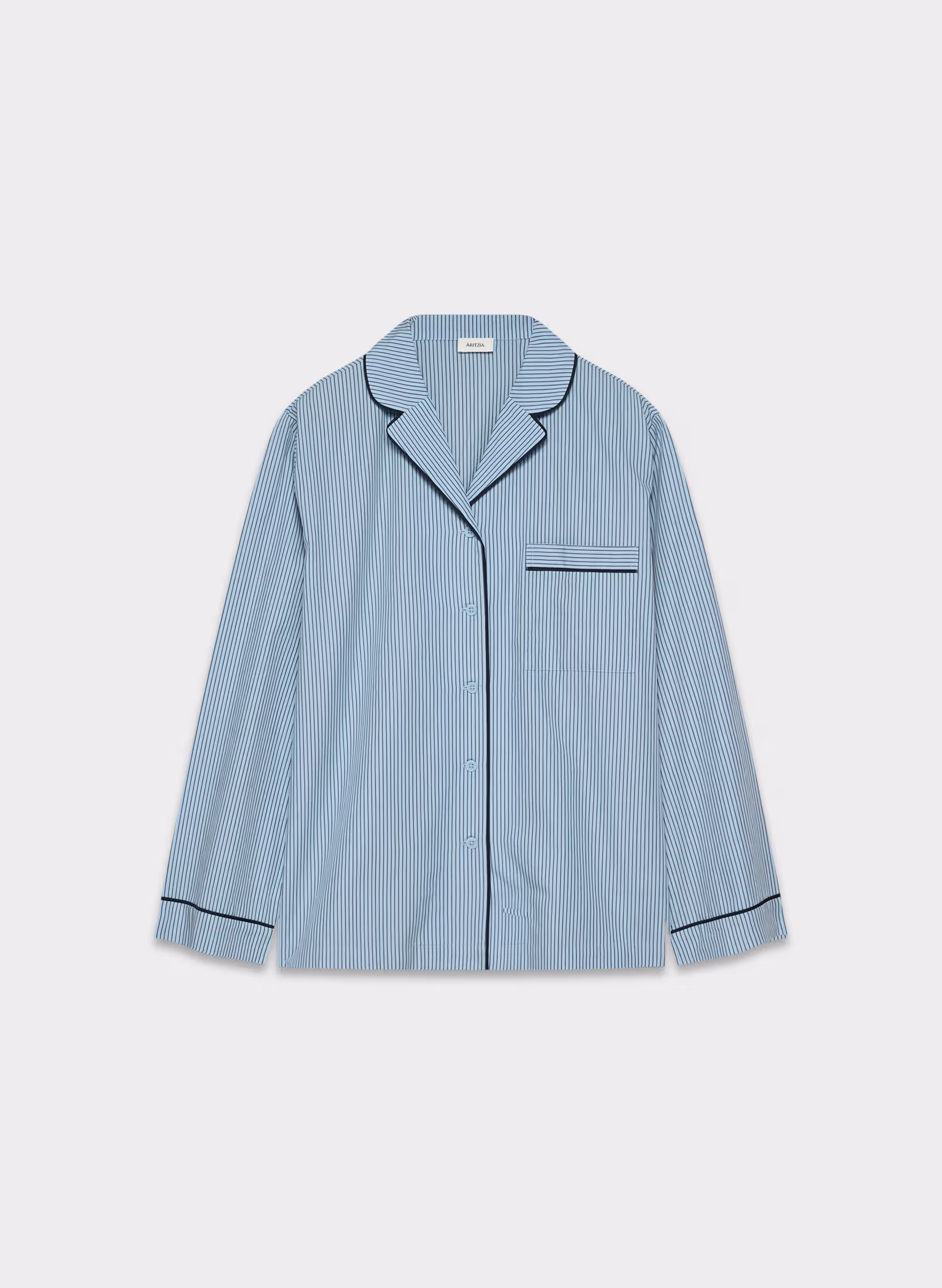 LAZE POPLIN PAJAMA SHIRT by ARITZIA