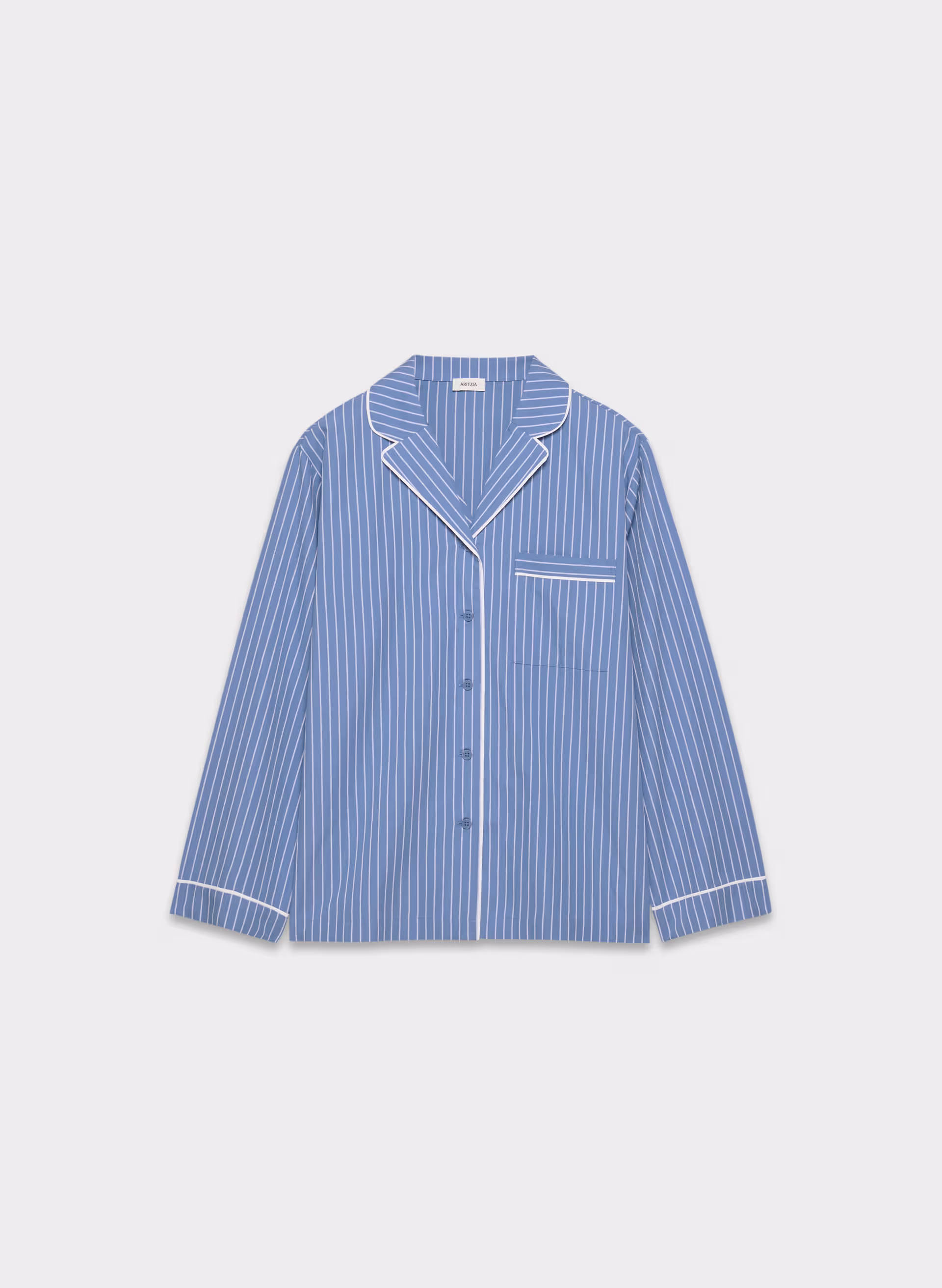 LAZE POPLIN PAJAMA SHIRT by ARITZIA