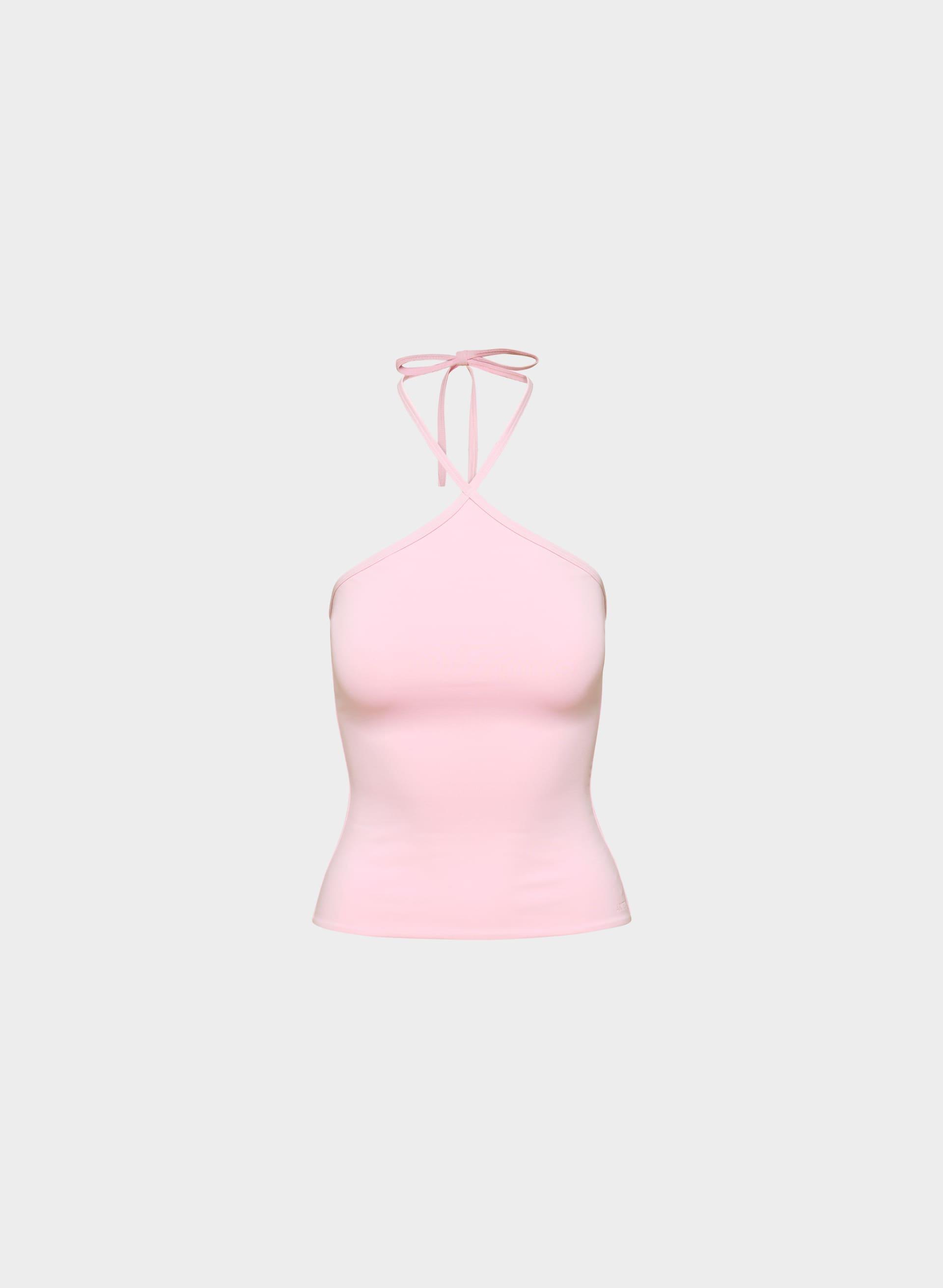 ORIGINAL CONTOUR GLOWUP HALTER TOP by ARITZIA