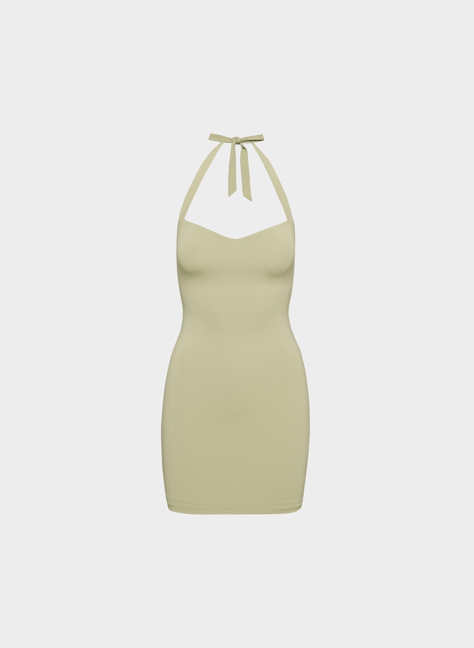 ORIGINAL CONTOUR SANDBAR HALTER DRESS by ARITZIA