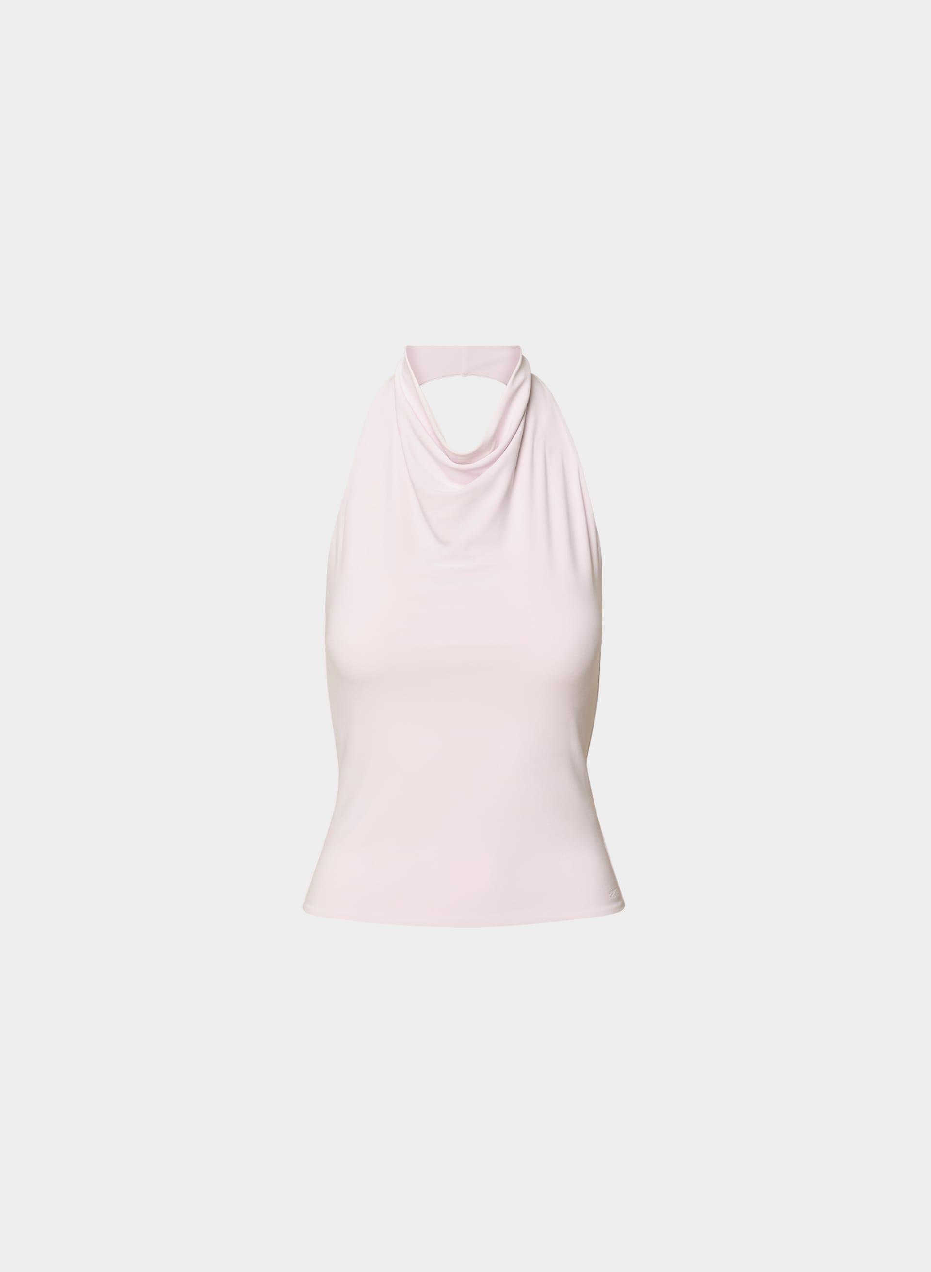 SMOOTH MATTER™ TOWER HALTER TOP by ARITZIA