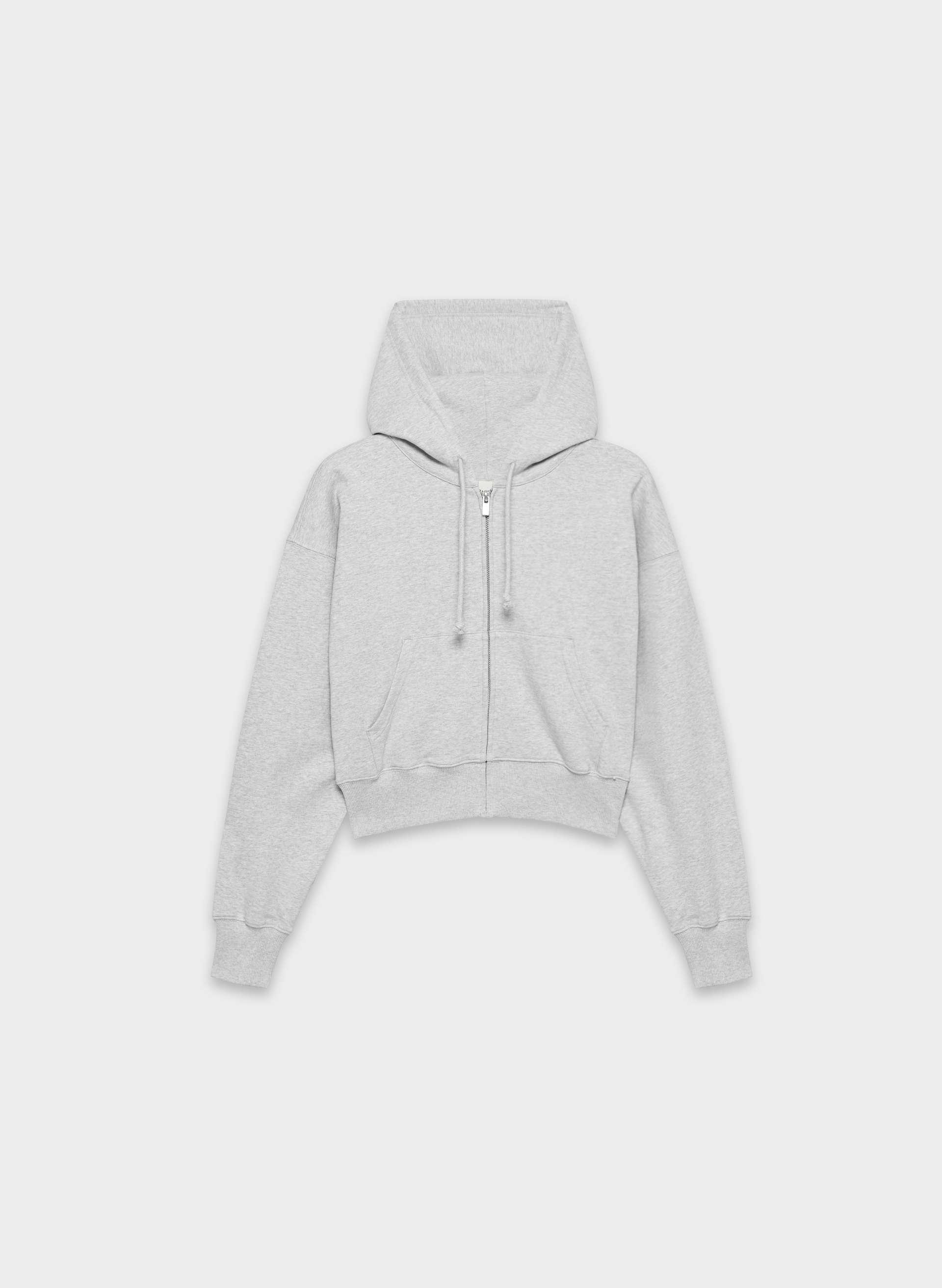 TERRY SWEATFLEECE BOYFRIEND BOXY ZIP HOODIE by ARITZIA