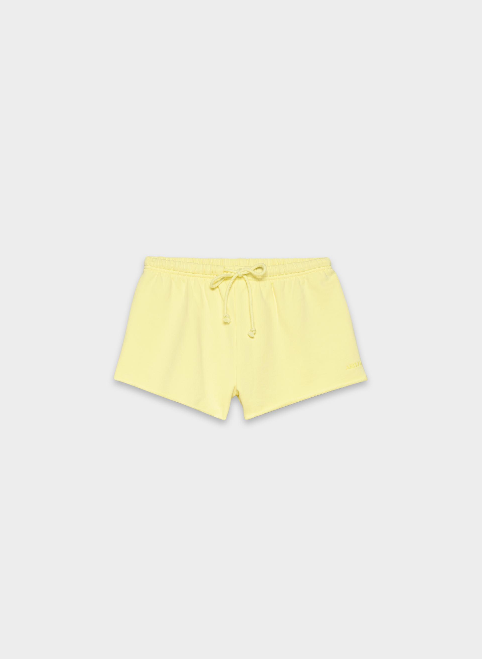 TERRY SWEATFLEECE MEGA FLUTTER™ MICRO SHORT by ARITZIA