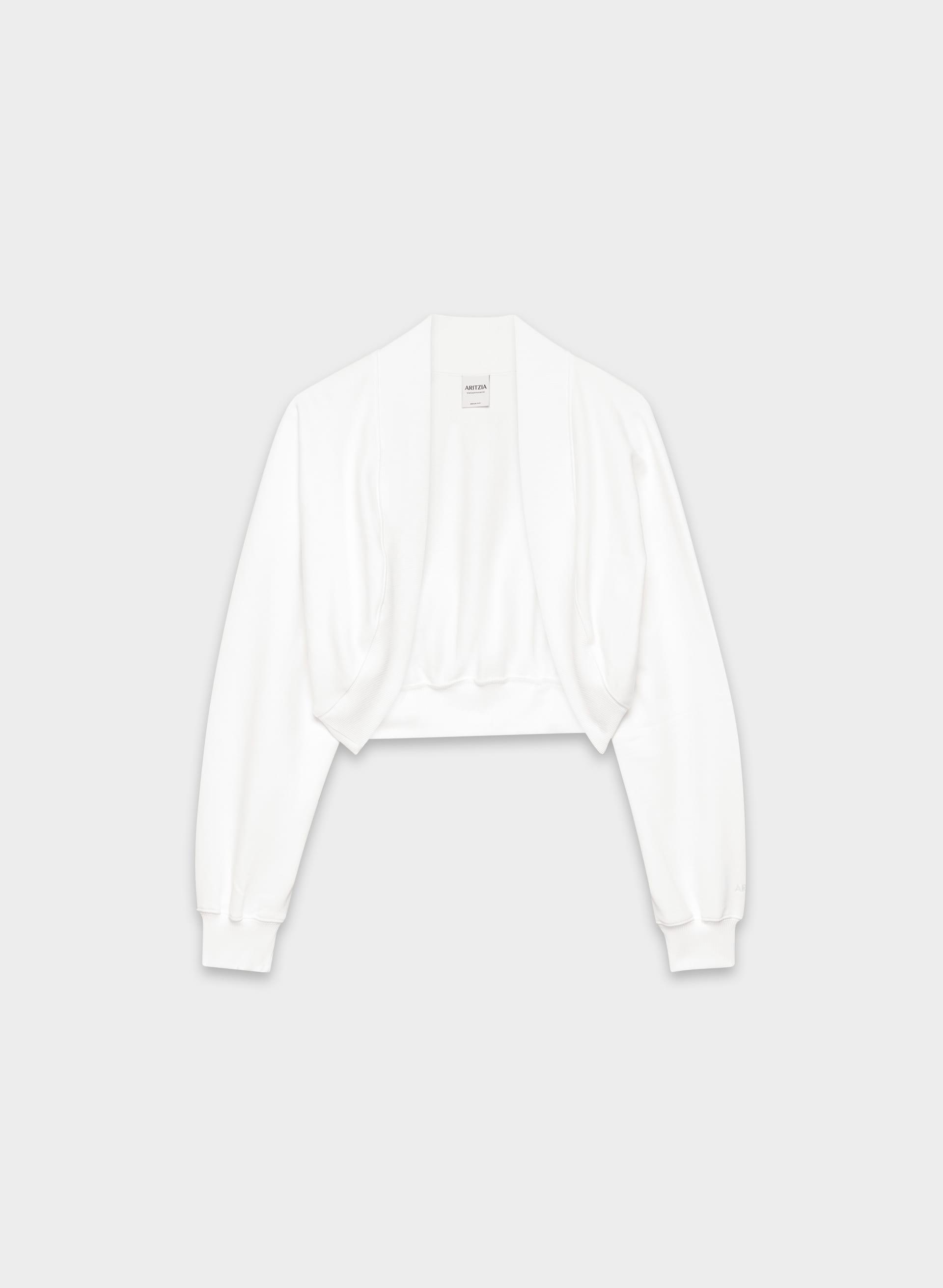 TERRY SWEATFLEECE MEGA SHRUG by ARITZIA