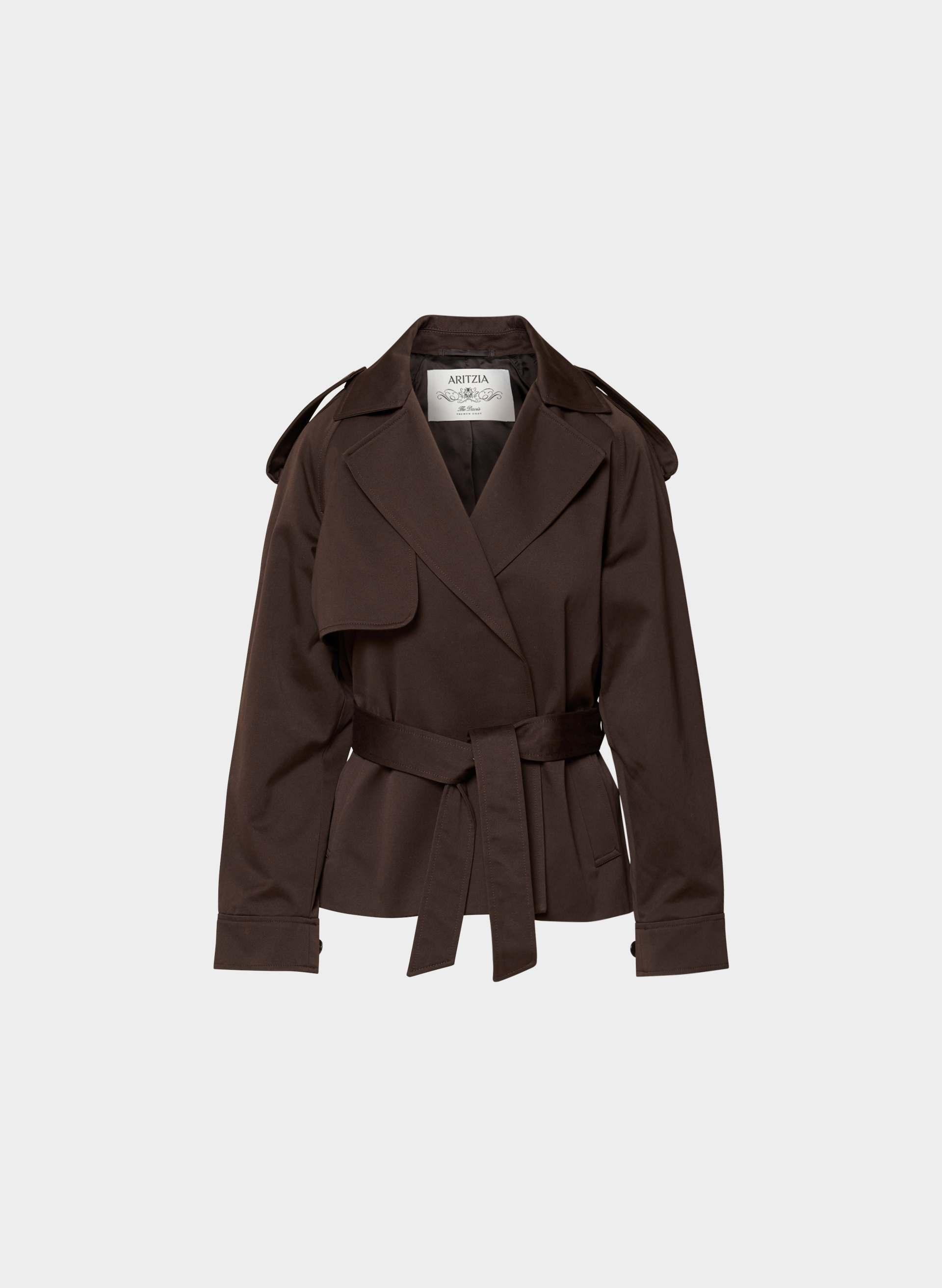 THE DAVIS SHORT TRENCH COAT by ARITZIA