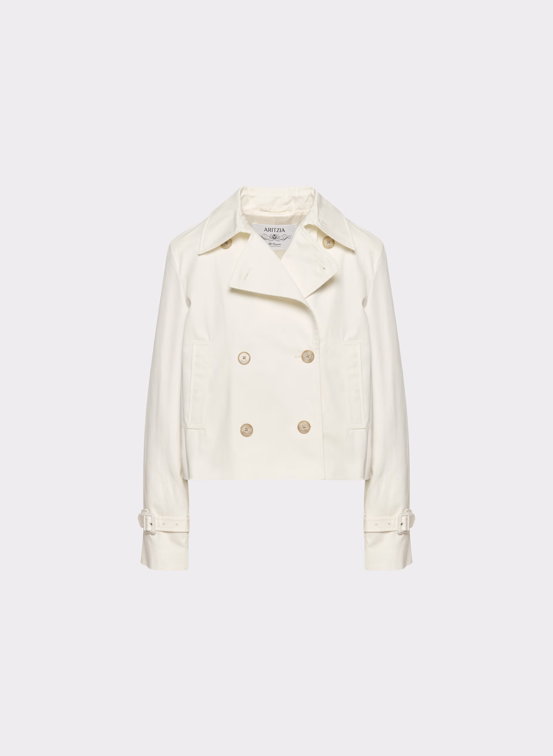 THE ESQUIRE SHORT TRENCH COAT by ARITZIA