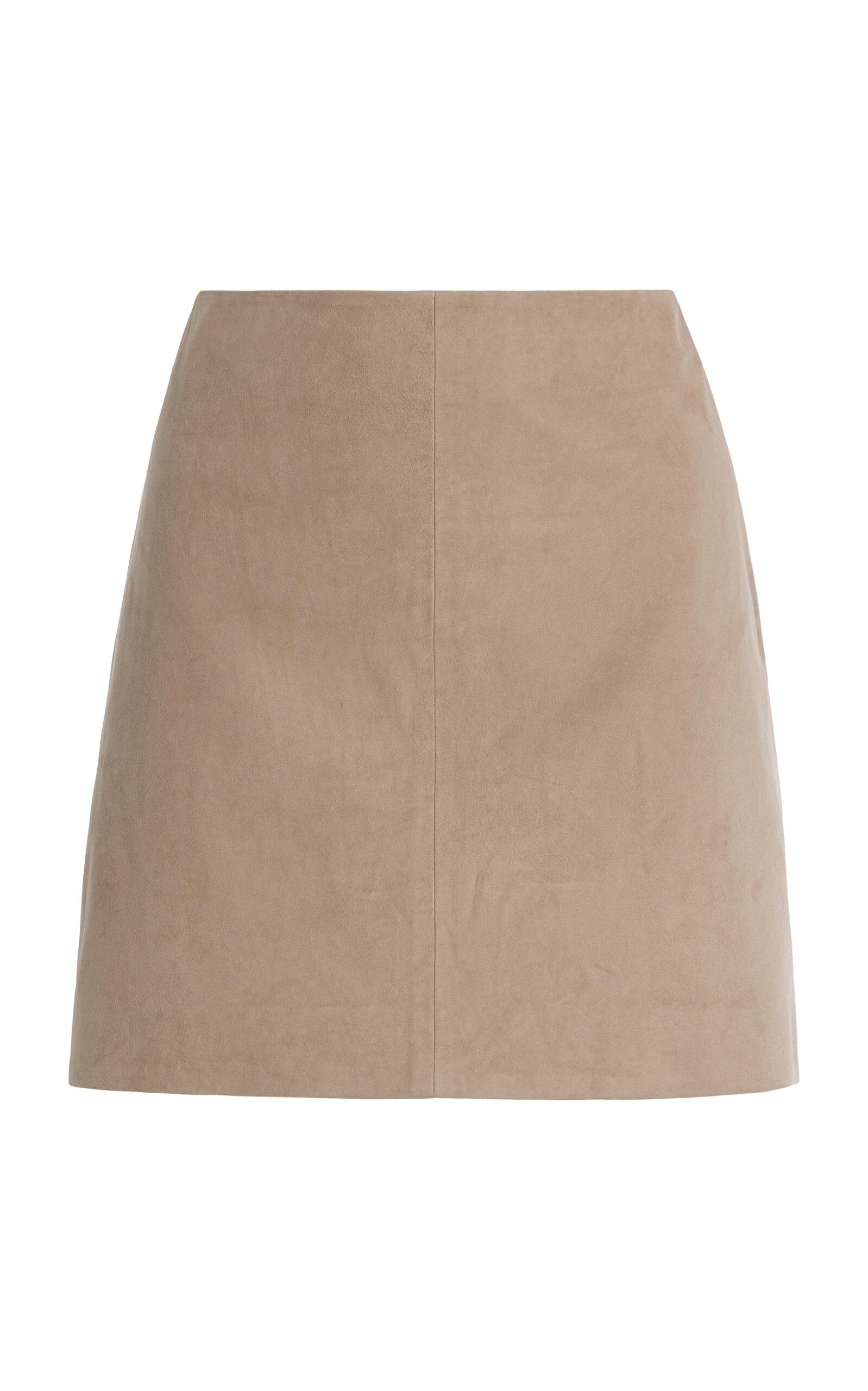 ARMA Melody Suede Mini Skirt - Moda Operandi by ARMA