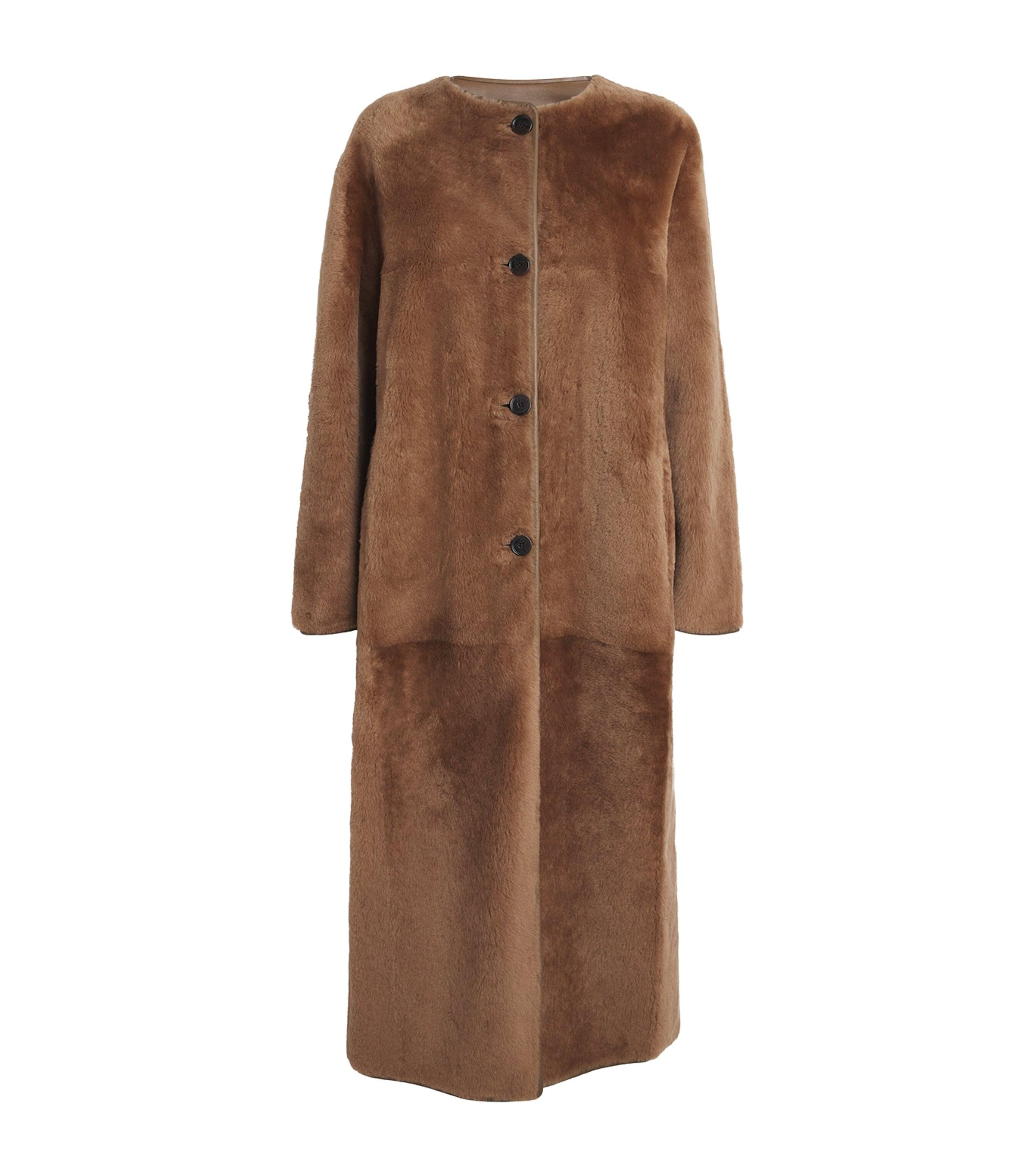 Arma Shearling-Leather Reversible Rilana Coat by ARMA