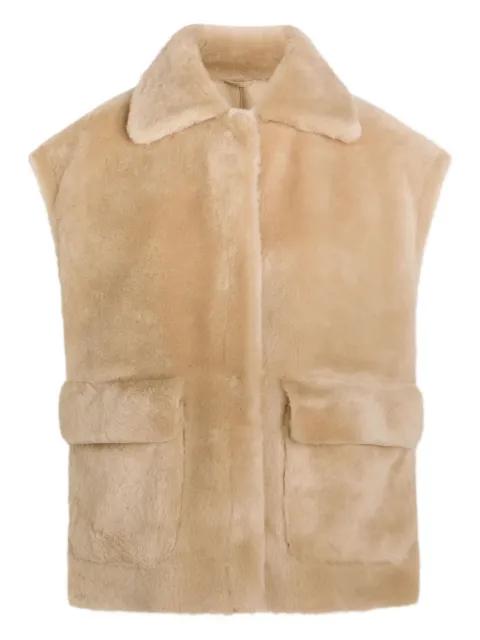 Edha collared pocket gilet by ARMA