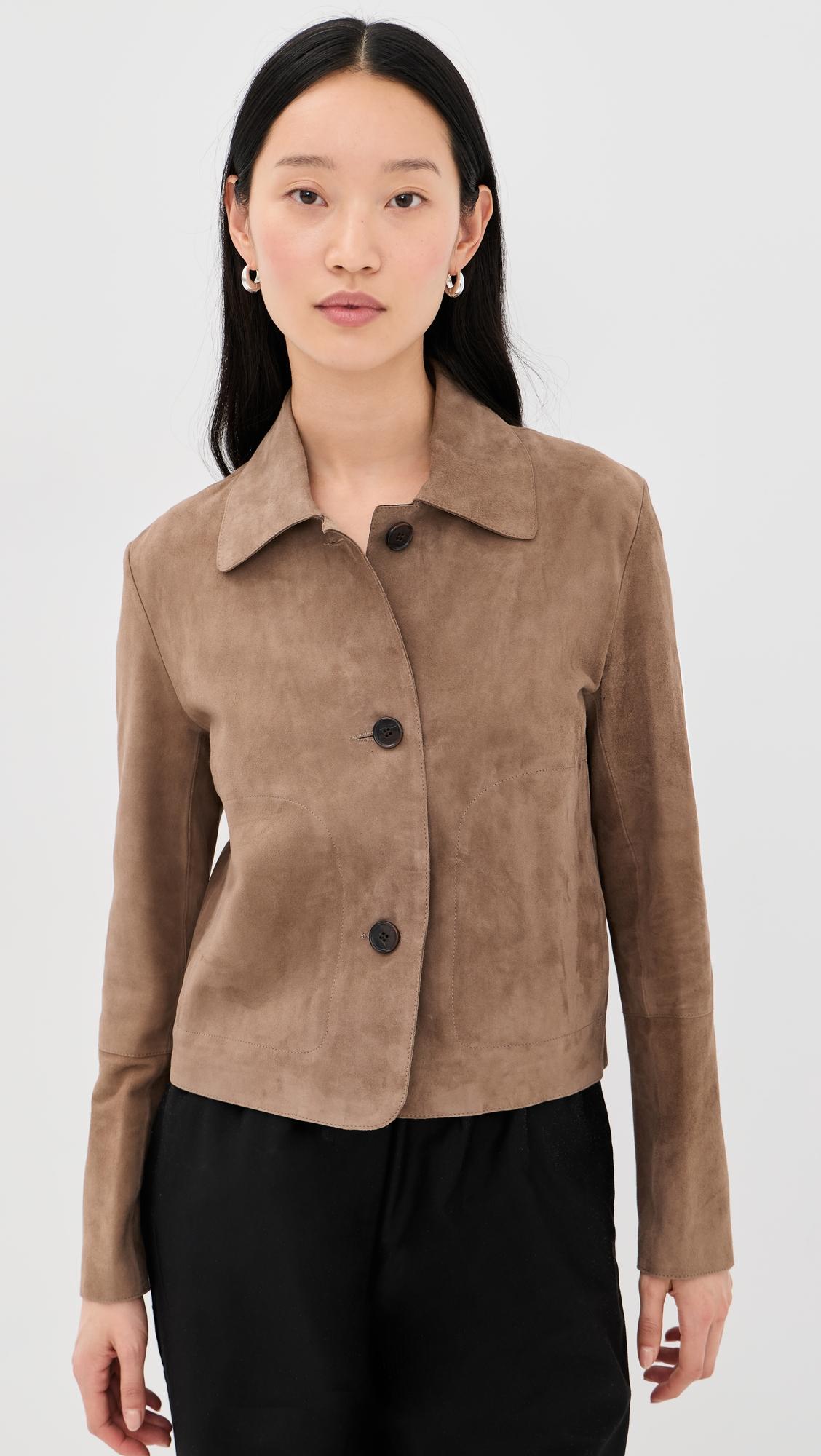 Emy Goat Suede Jacket by ARMA