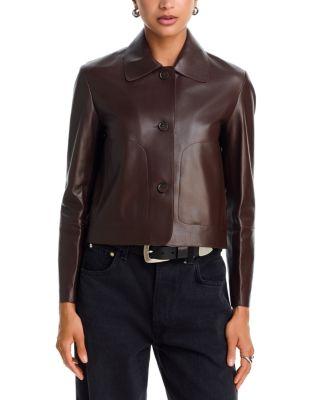 Emy Lamb Butter Marrone Jacket by ARMA