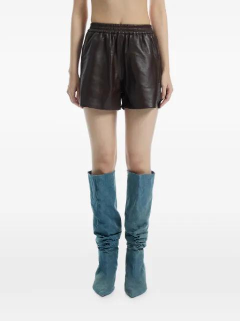 Fyona leather shorts by ARMA