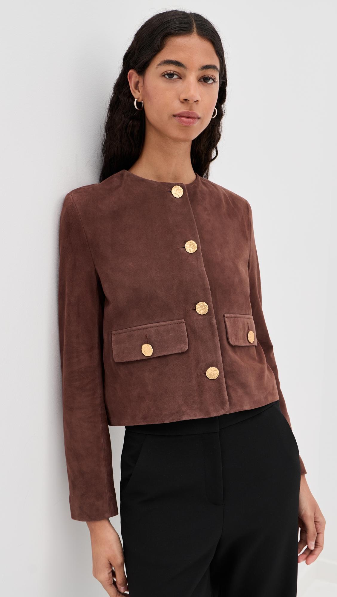 GAYA Goat Suede Jacket by ARMA