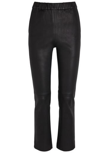 Kamilla slim-leg leather trousers by ARMA