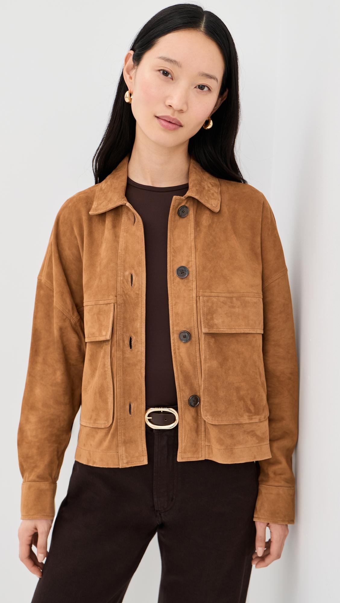 MIRI Lamb Suede Jacket by ARMA