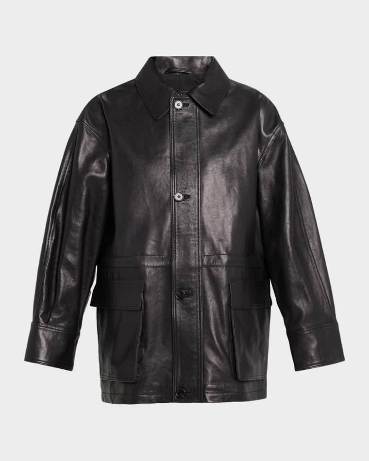 Maeve Lambskin Leather Jacket by ARMA