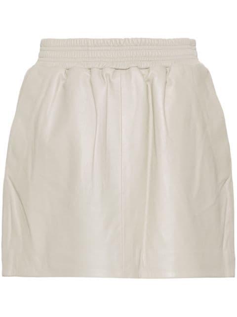 Mare leather skirt by ARMA