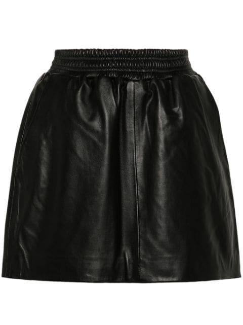 Mare leather skirt by ARMA