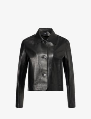 Nos Emy Cropped Leather Jacket by ARMA