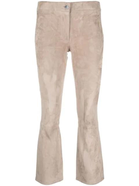 cropped flared trousers by ARMA