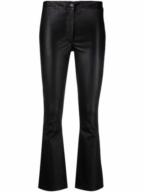 cropped flared trousers by ARMA
