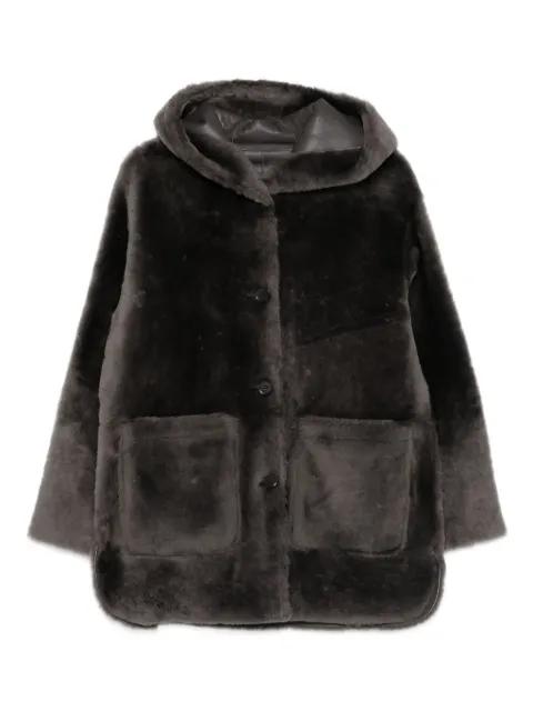hoodied patch-pocket jacket by ARMA
