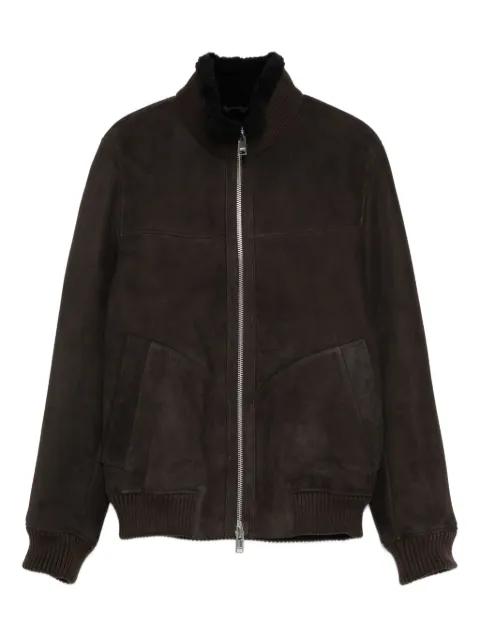 suede bomber jacket by ARMA
