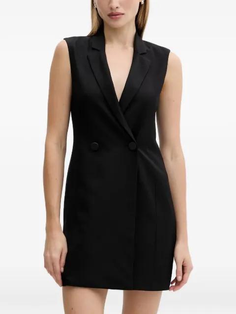 V-neck double-breasted mini dress by ARMANI EXCHANGE
