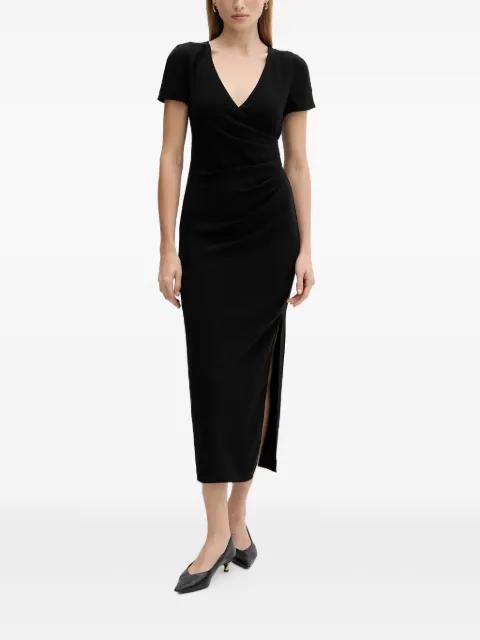 V-neck midi dress by ARMANI EXCHANGE