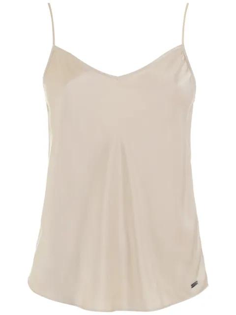 beige camisole top by ARMANI EXCHANGE