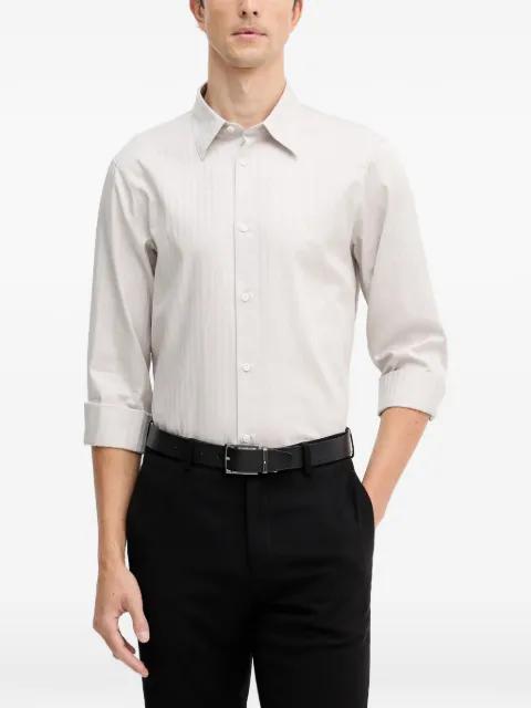 button-fastening striped shirt by ARMANI EXCHANGE