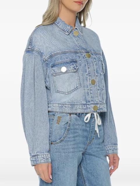button-up denim jacket by ARMANI EXCHANGE