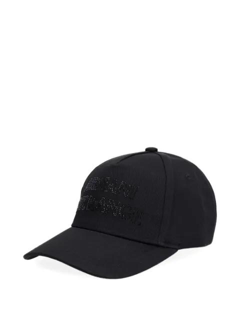 crystal-embellished baseball cap by ARMANI EXCHANGE