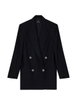 double-breasted blazer by ARMANI EXCHANGE double-breasted blazer by ARMANI EXCHANGE