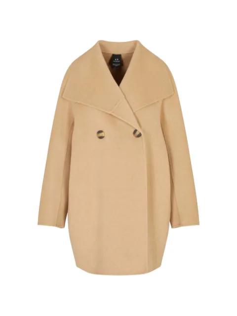 double-breasted coat by ARMANI EXCHANGE
