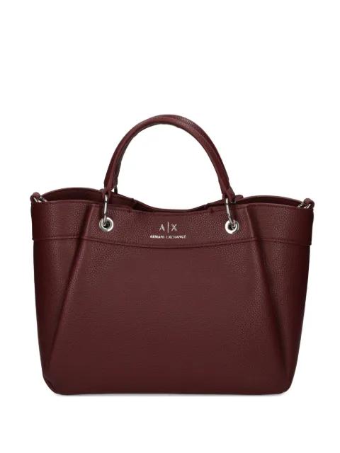 double-handle tote bag by ARMANI EXCHANGE
